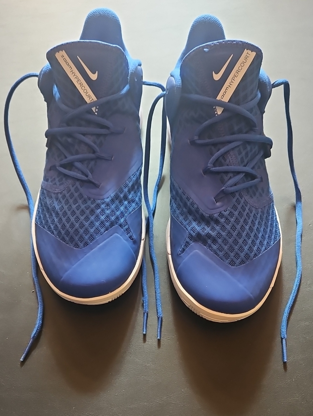 Nike Blue Mesh Athletic Tennis Shoes